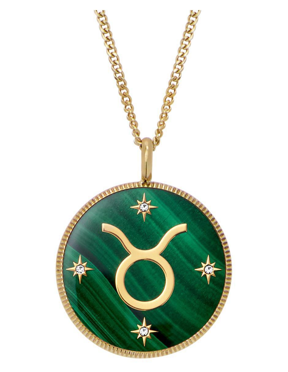 Collar con dije de signo zodiacal Written In The Stars
