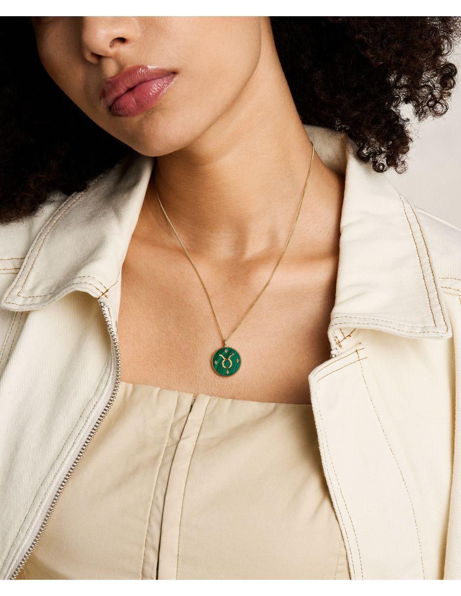 Collar con dije de signo zodiacal Written In The Stars