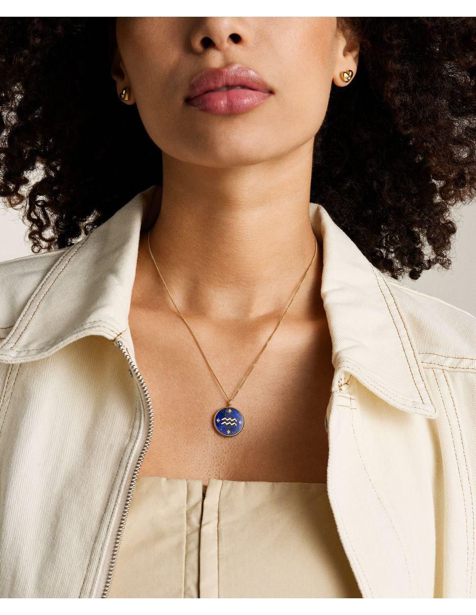 Collar con dije de signo zodiacal Written In The Stars 3
