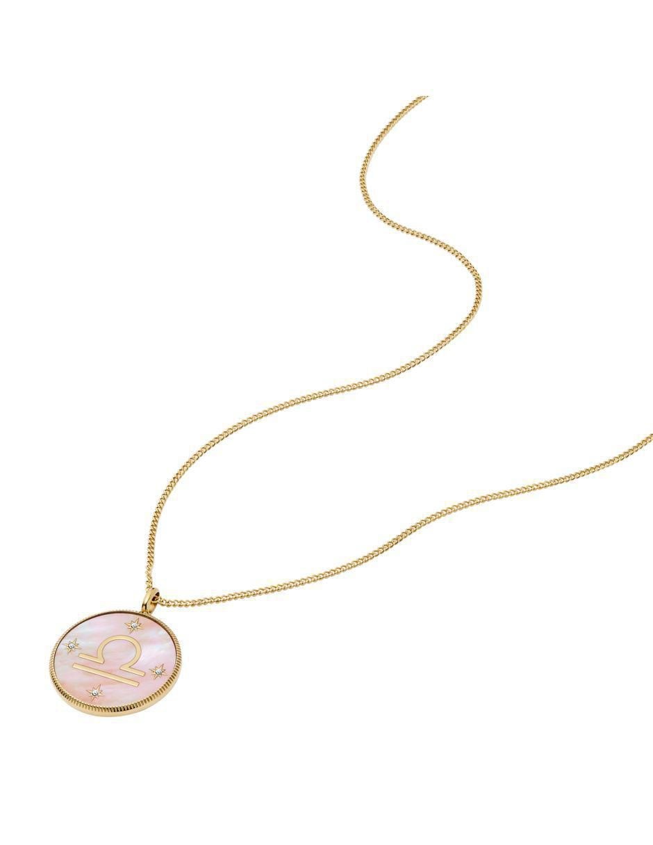 Collar con dije de signo zodiacal Written In The Stars