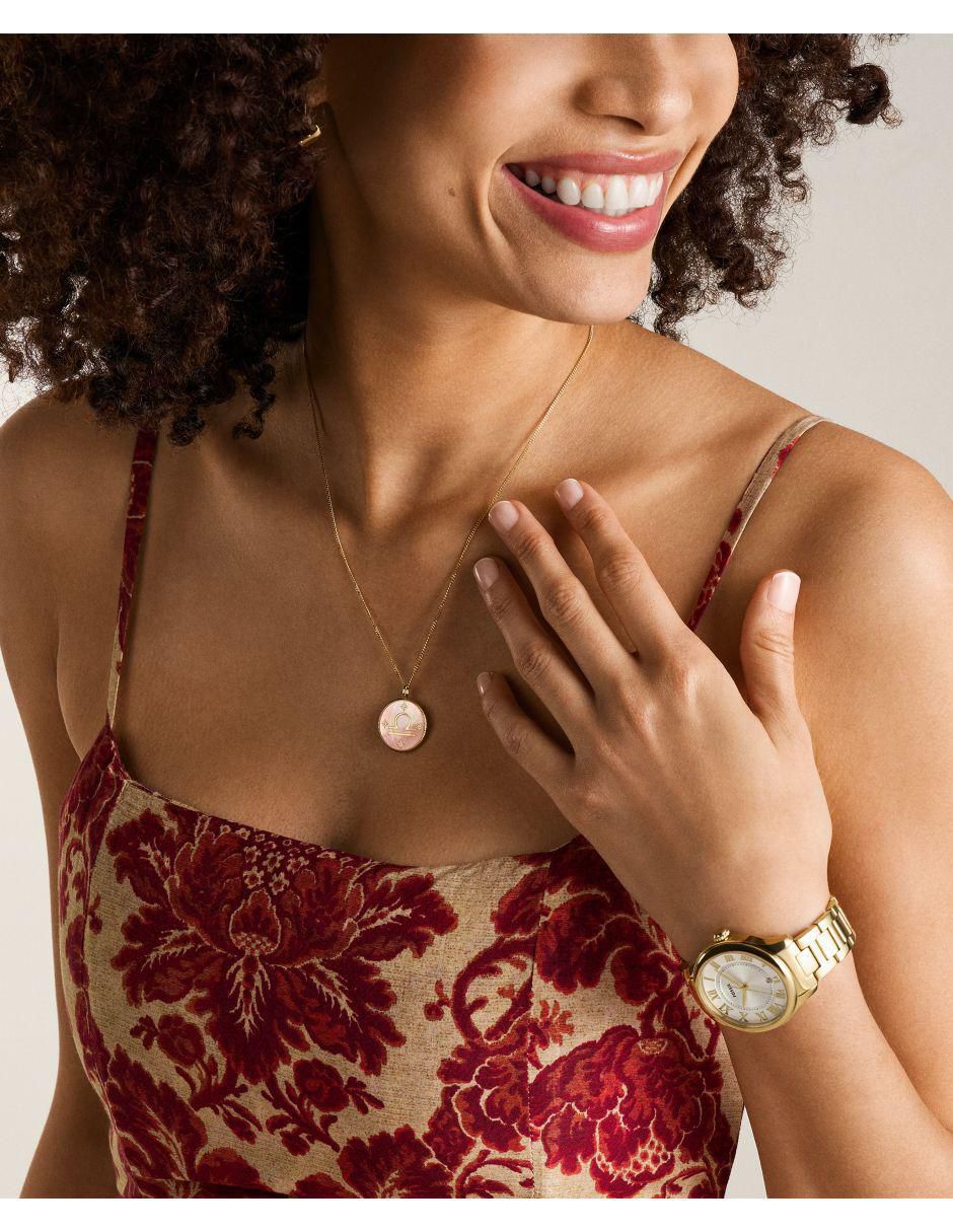 Collar con dije de signo zodiacal Written In The Stars