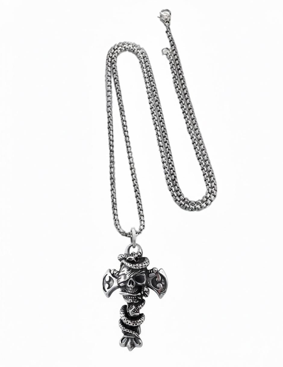 Collar con dije calavera 2