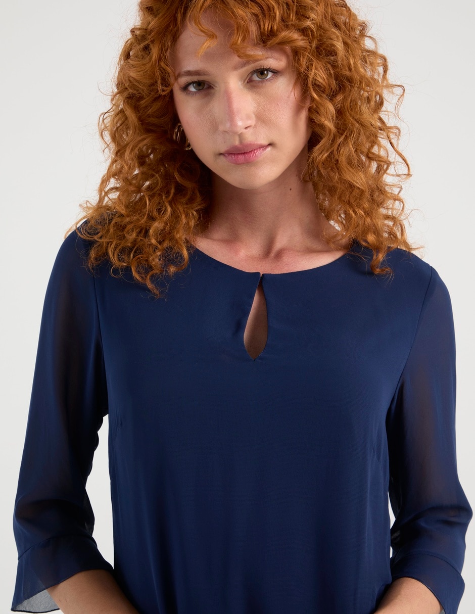 Vestido 3/4 casual para mujer 9