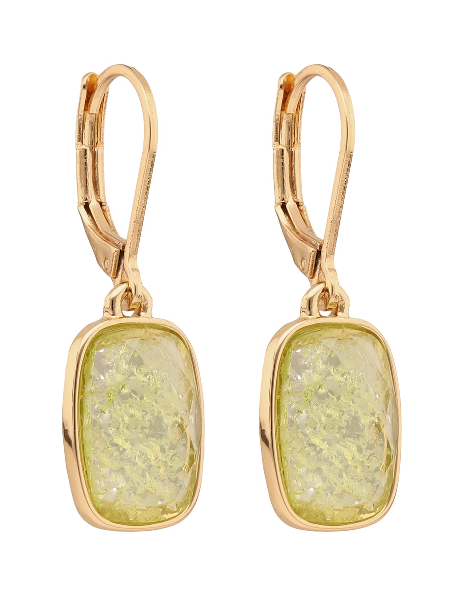 Aretes rectangulares con acabado esmaltado 2