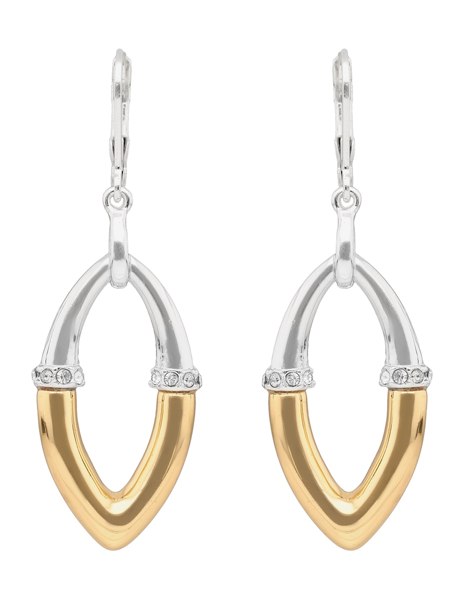 Aretes Tulip Time con acabado brillante