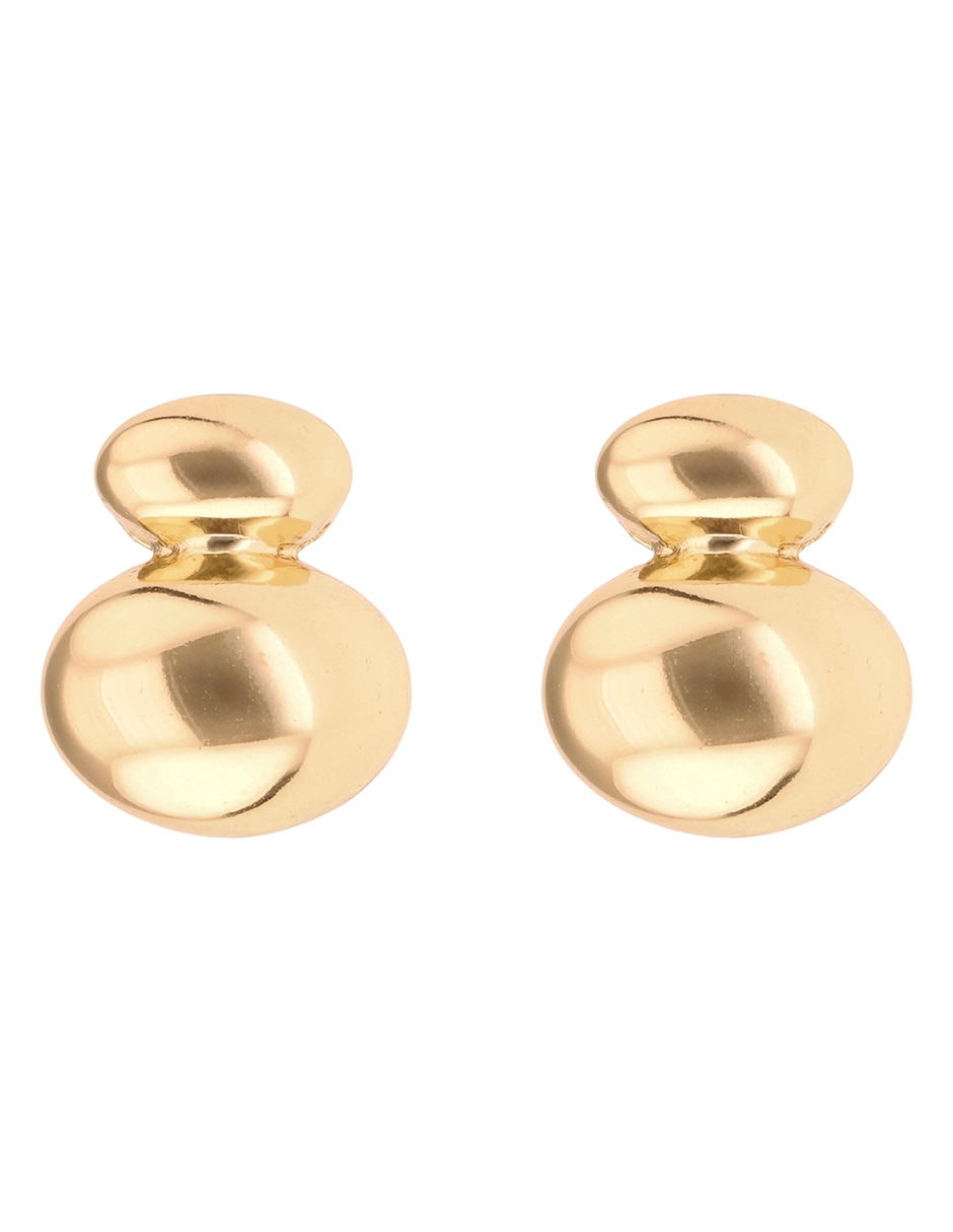 Aretes con acabado brillante