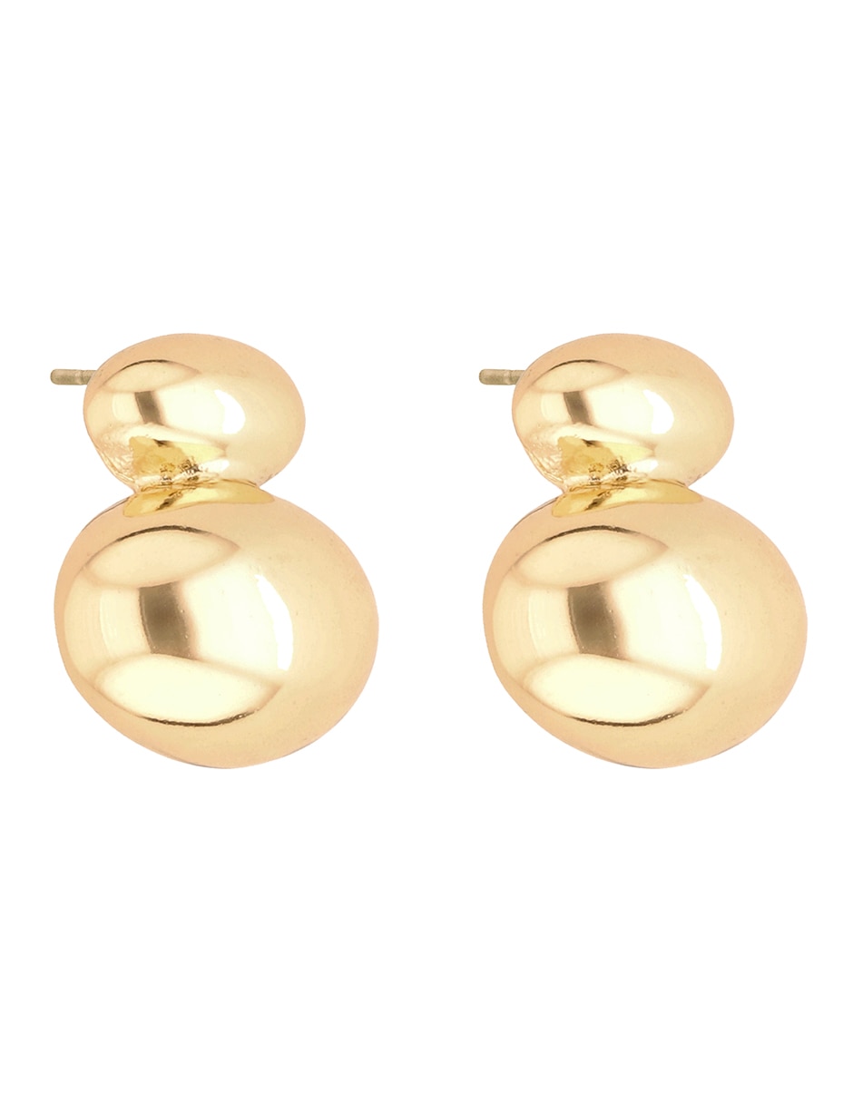 Aretes con acabado brillante 2