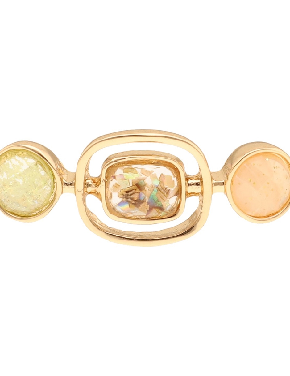 Pulsera Fawn & Blush acabado pavé 3