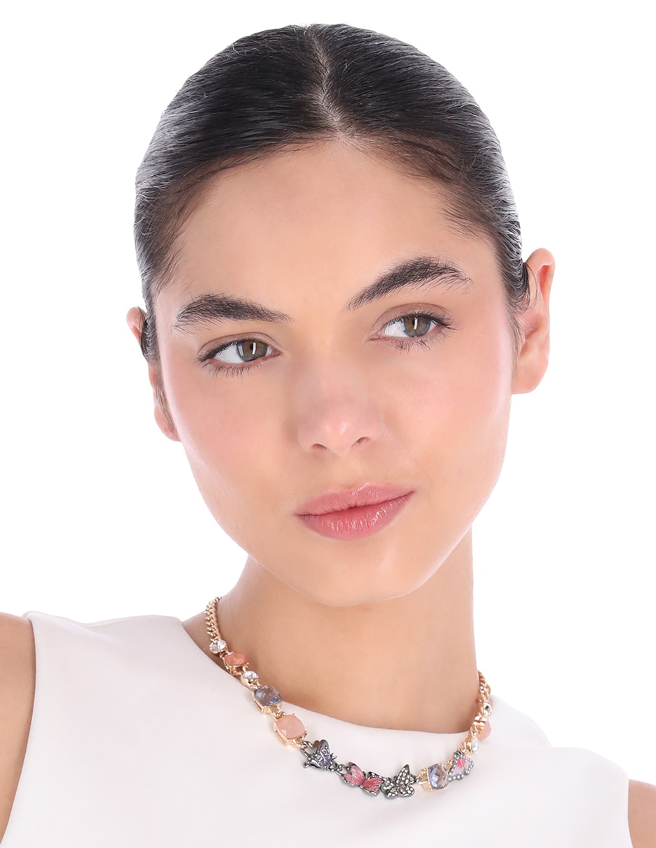 Collar de mariposa Anjelica Roselyn 3