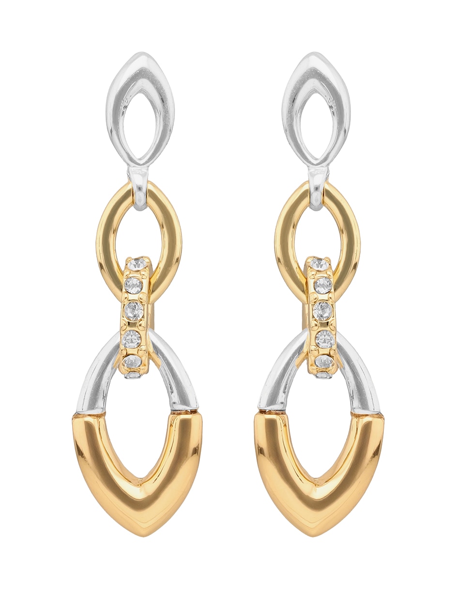 Aretes Tulip Time con acabado brillante