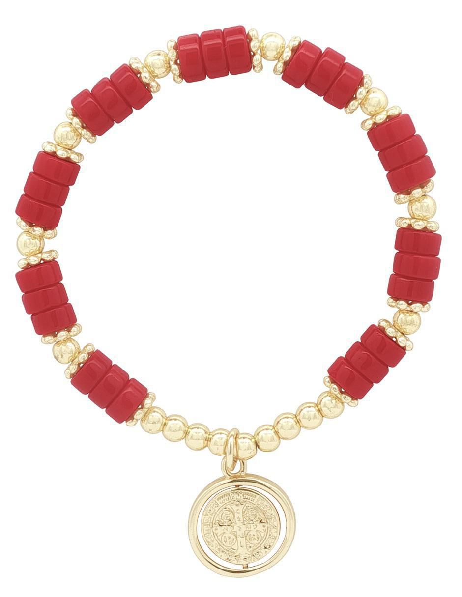 Pulsera 18 K con acabado chapa de oro Pulsera 18 K con acabado chapa de oro