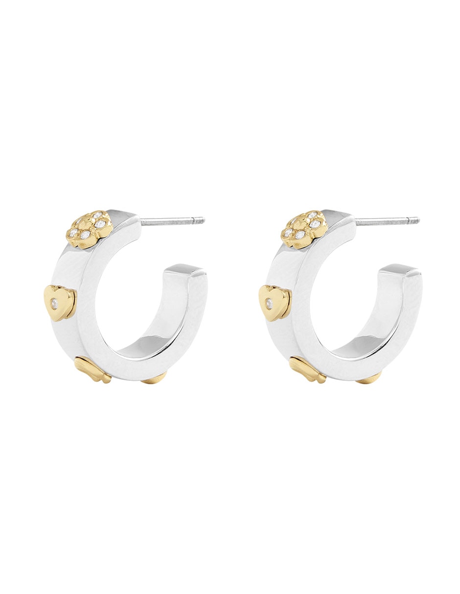 Aretes circulares Co26New con acabado brillante 2
