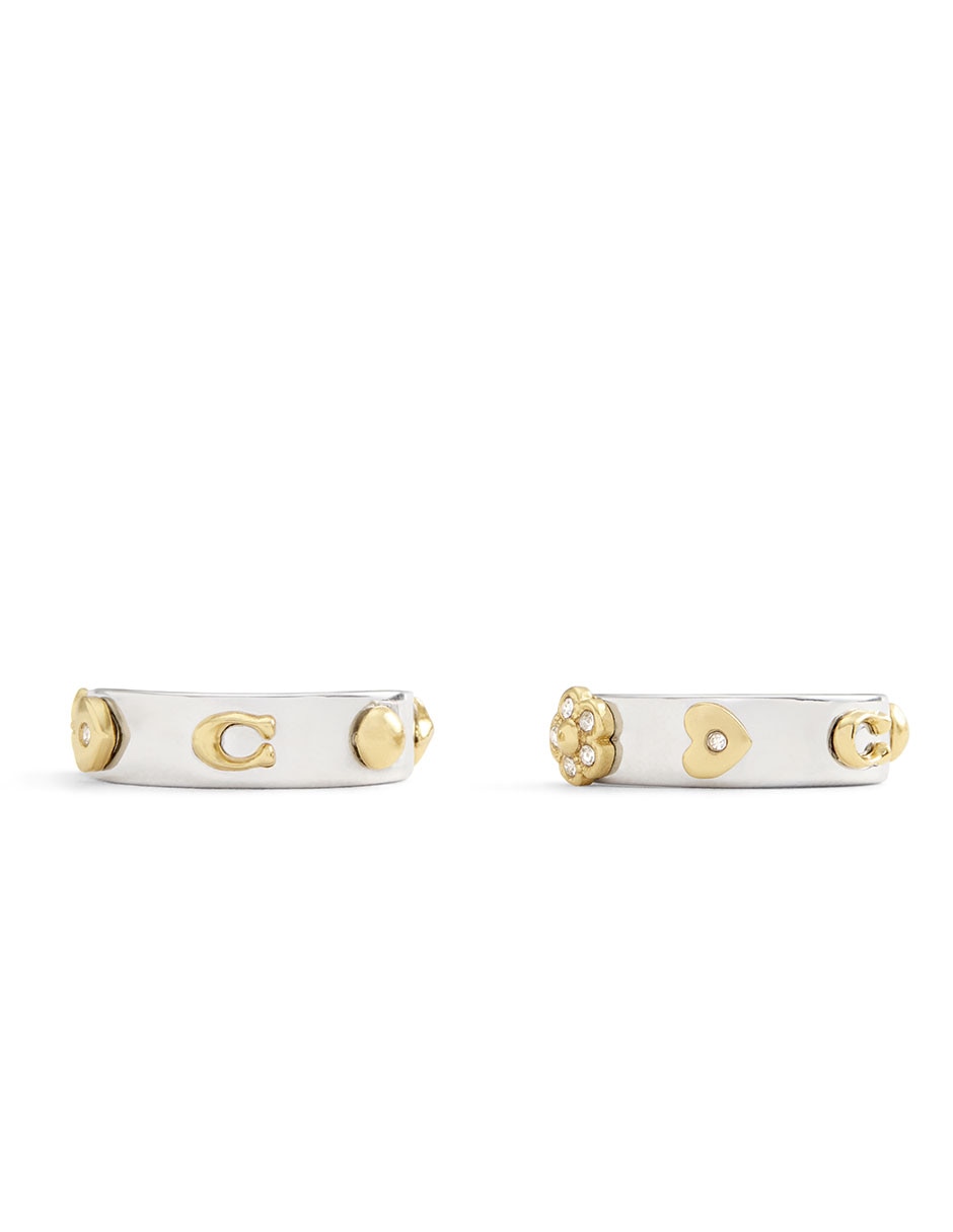 Aretes circulares Co26New con acabado brillante 3
