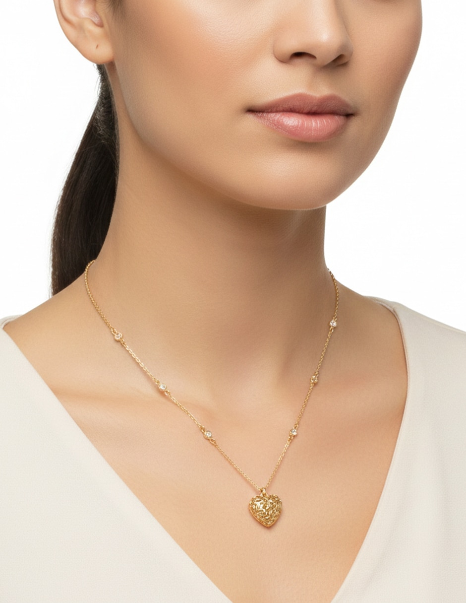 Collar de corazón 3