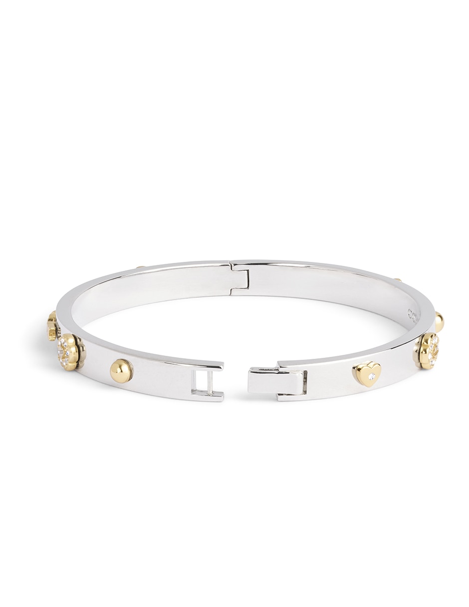 Pulsera Coach con acabado pulido