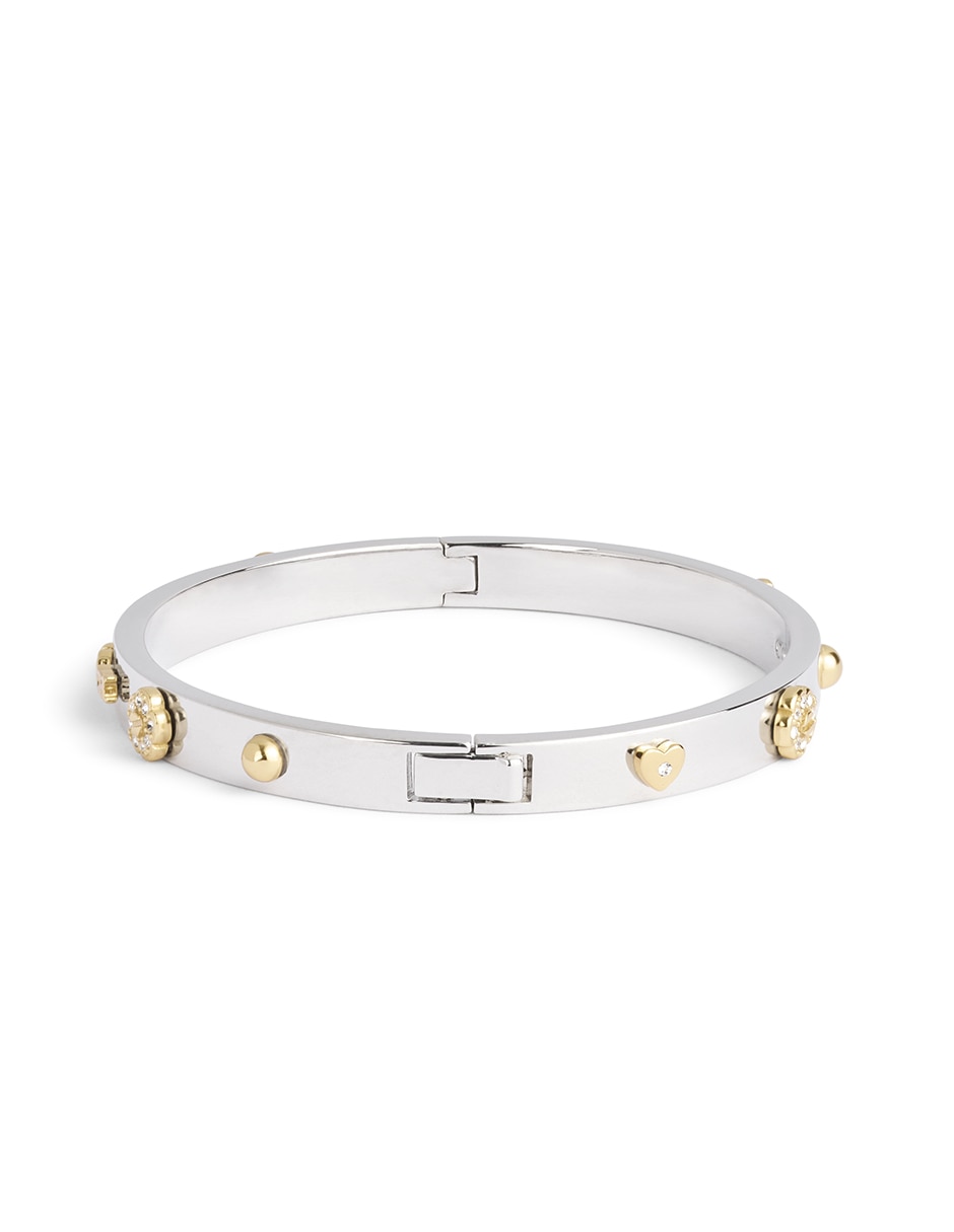 Pulsera Coach con acabado pulido