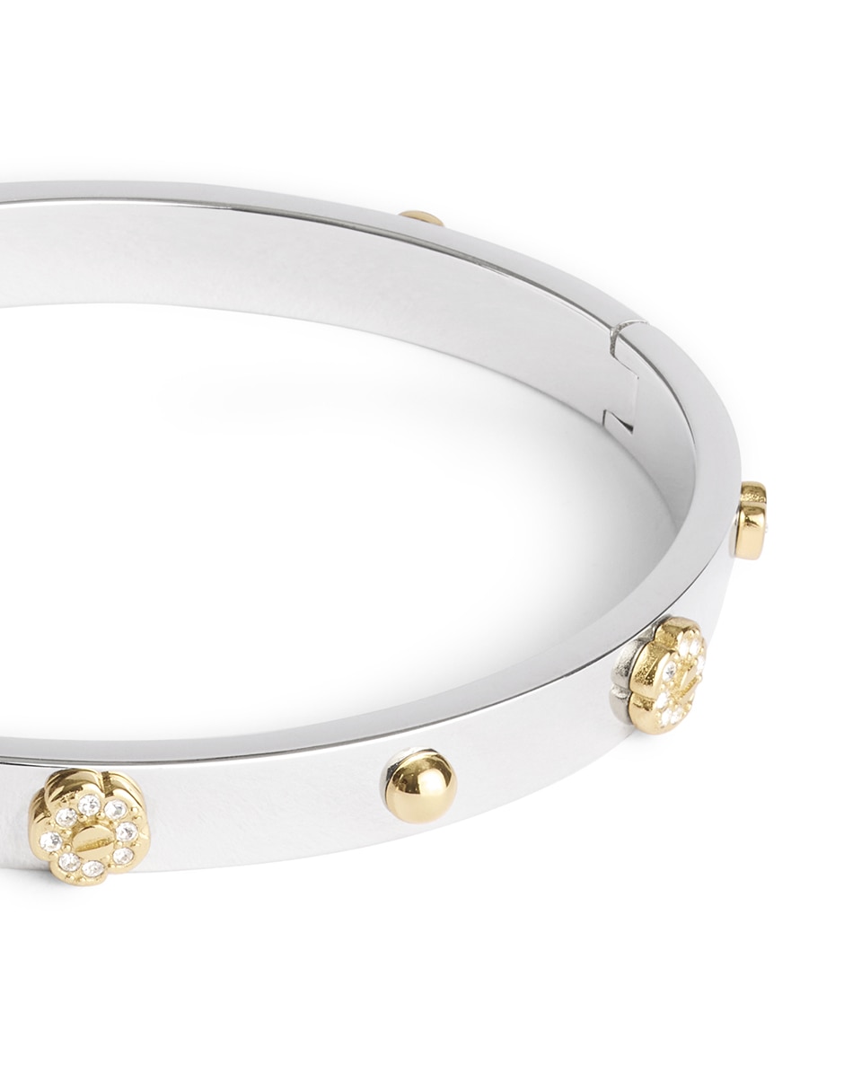 Pulsera Coach con acabado pulido