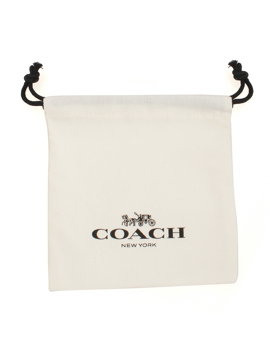 Pulsera Coach con acabado pulido