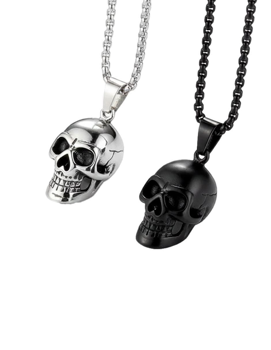 Collar con dije calavera 2