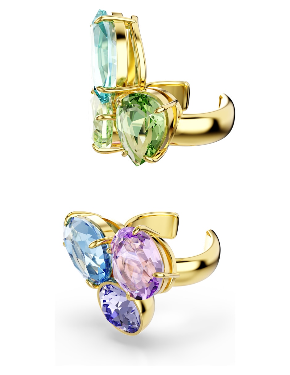 Aretes ear cuff Gema acabado brillante 2