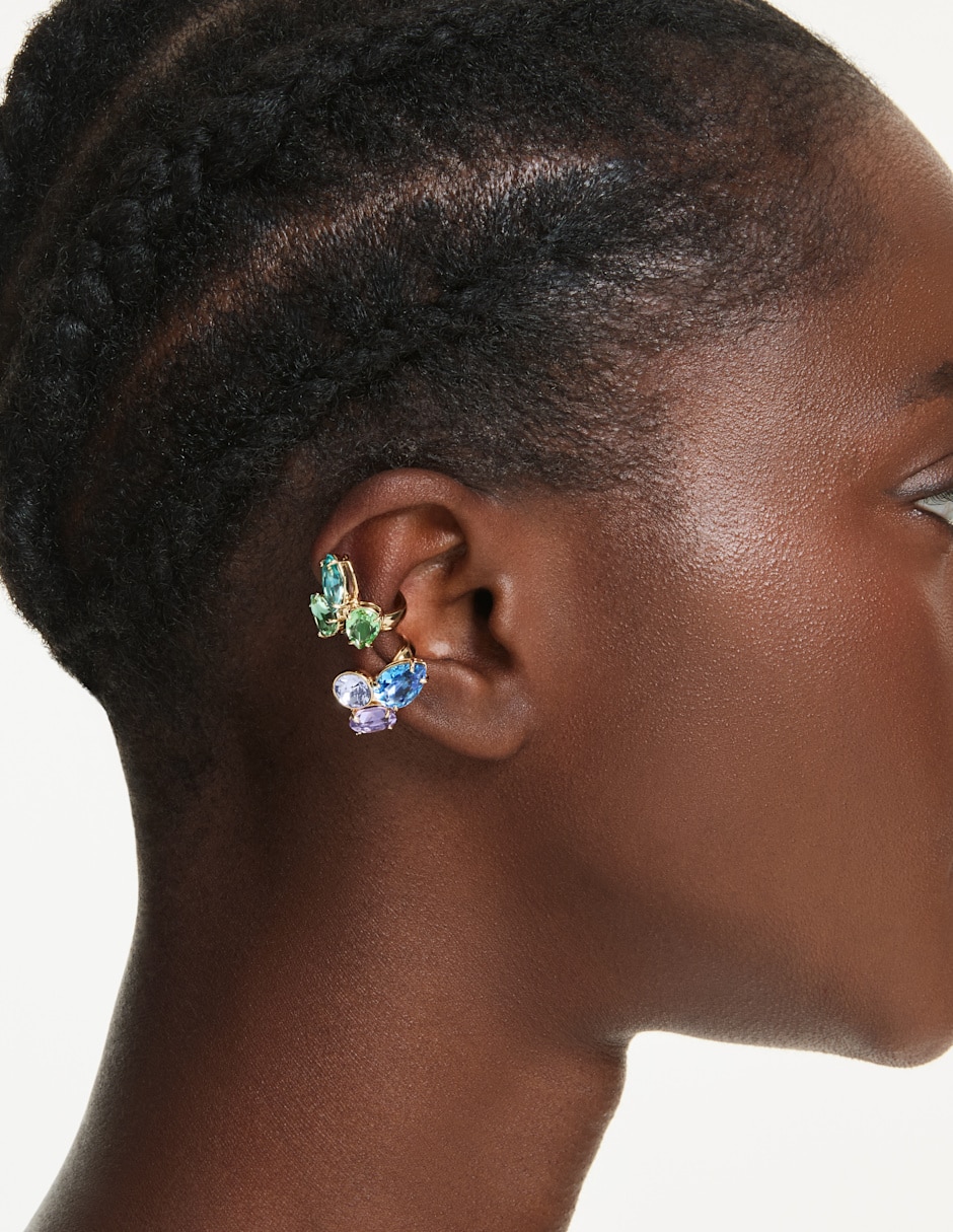 Aretes ear cuff Gema acabado brillante 5