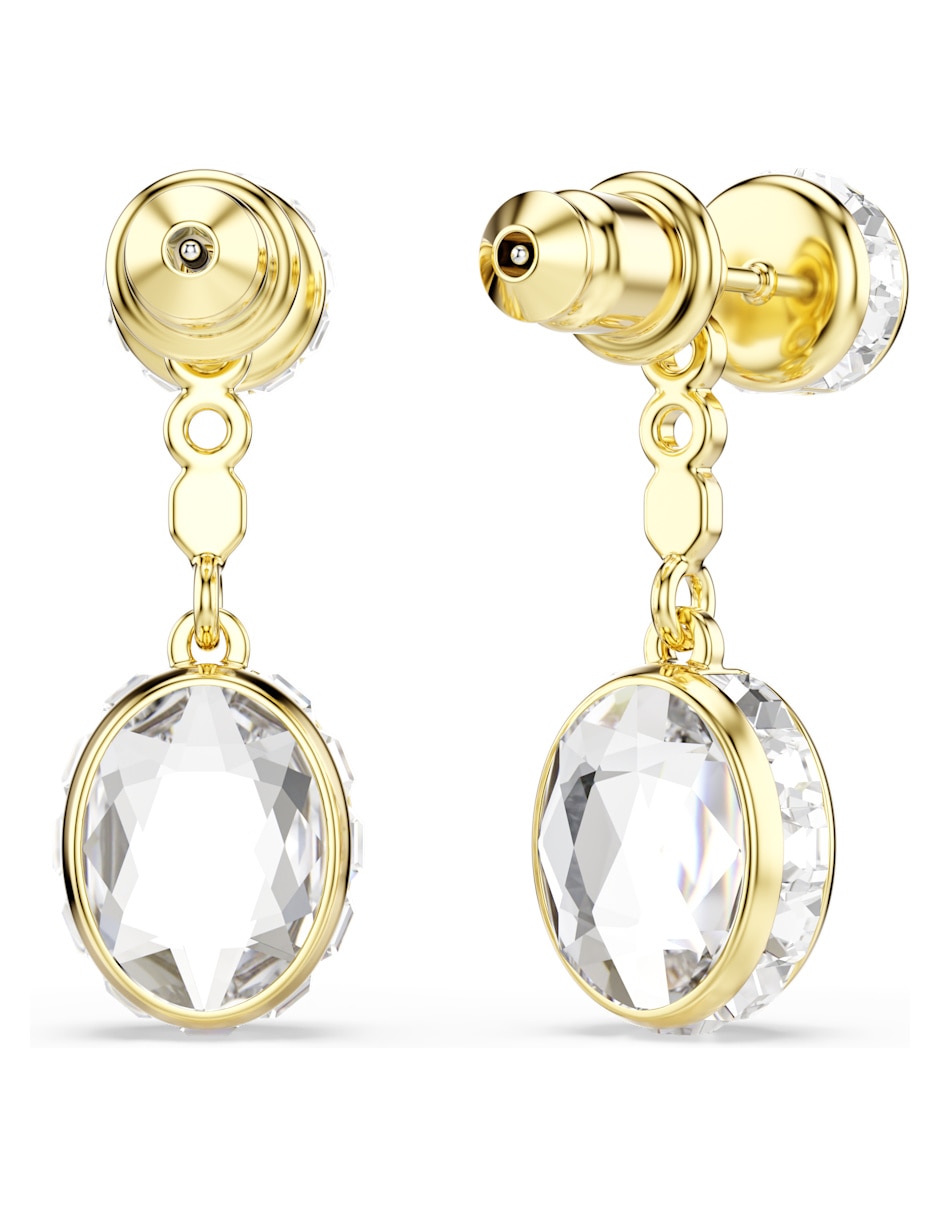 Aretes largos de gota Chroma con acabado brillante 4