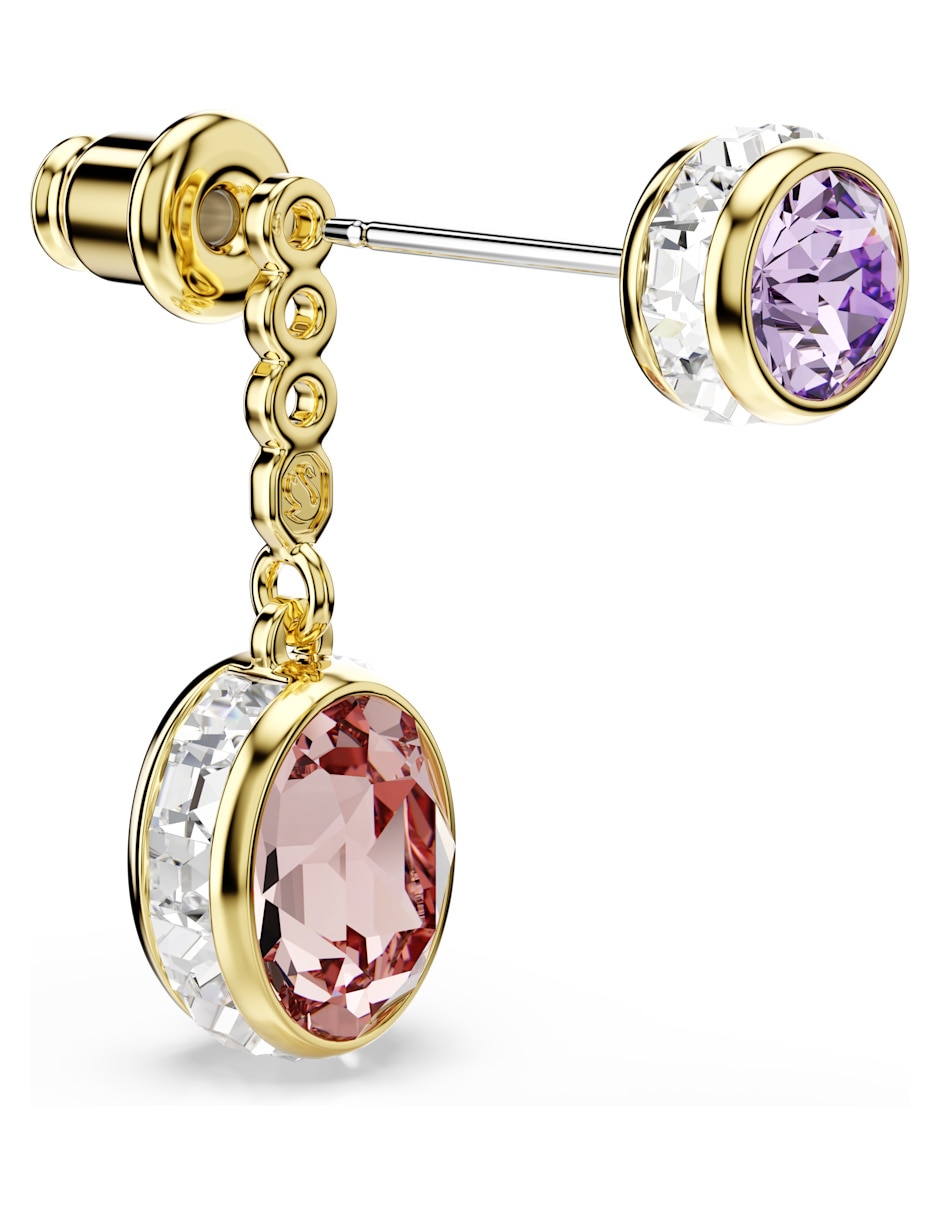Aretes largos de gota Chroma con acabado brillante 5