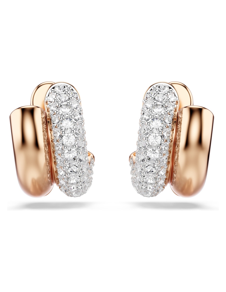 Aretes de caracol Dextera Round con acabado brillante 2