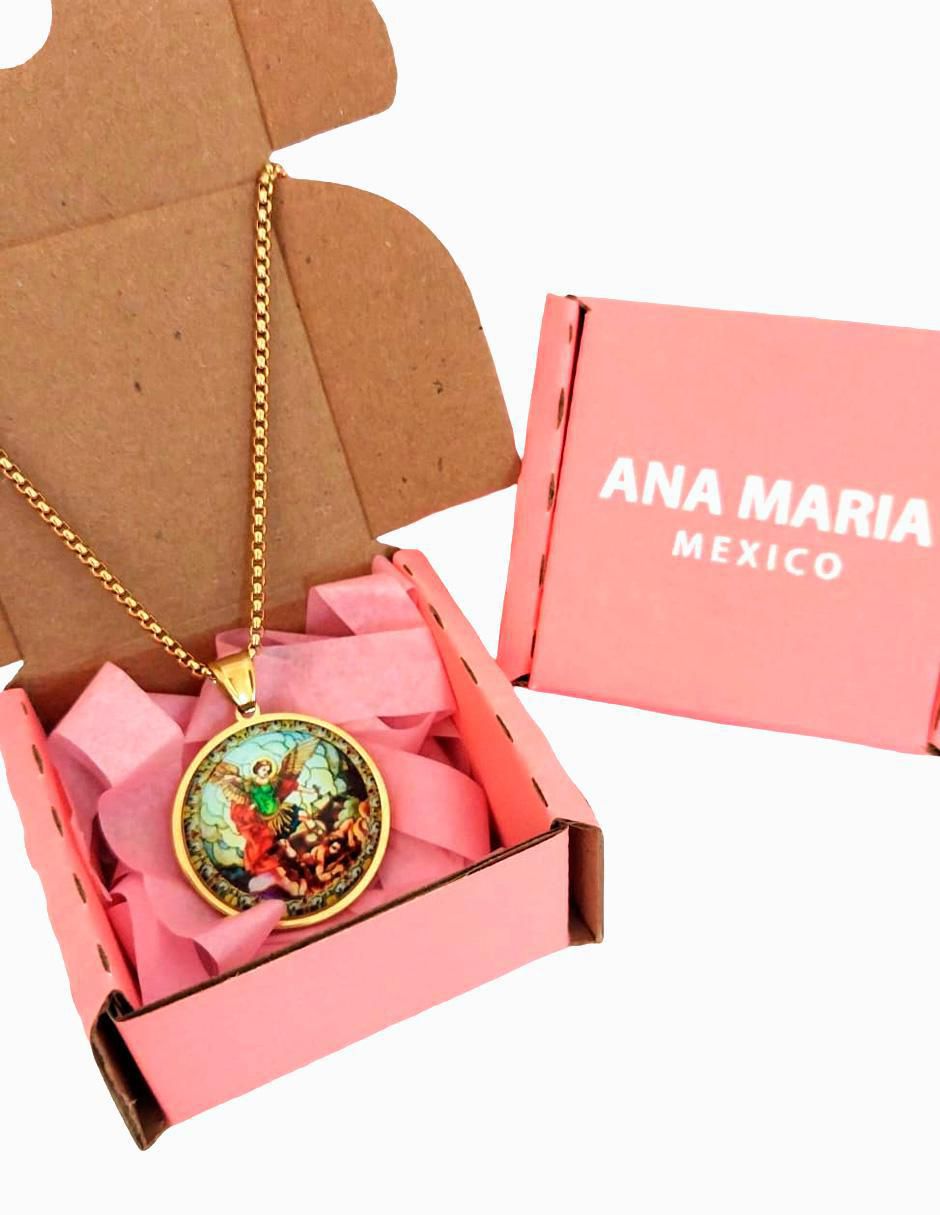 Collar con dije de ángel 14 K