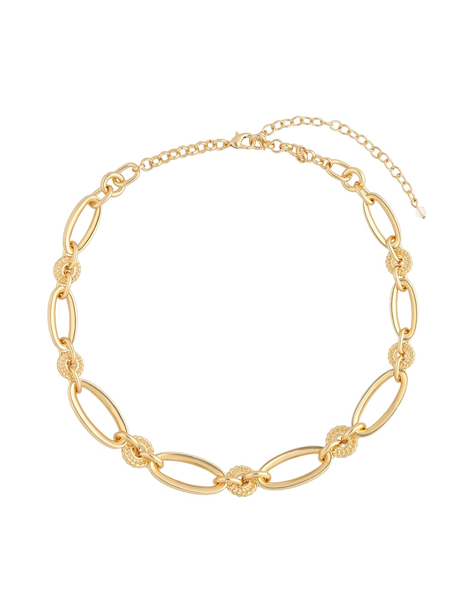 Collar no aplica 'de (si aplica)' eslabones golden links 'de' aleación metálica sin kilataje