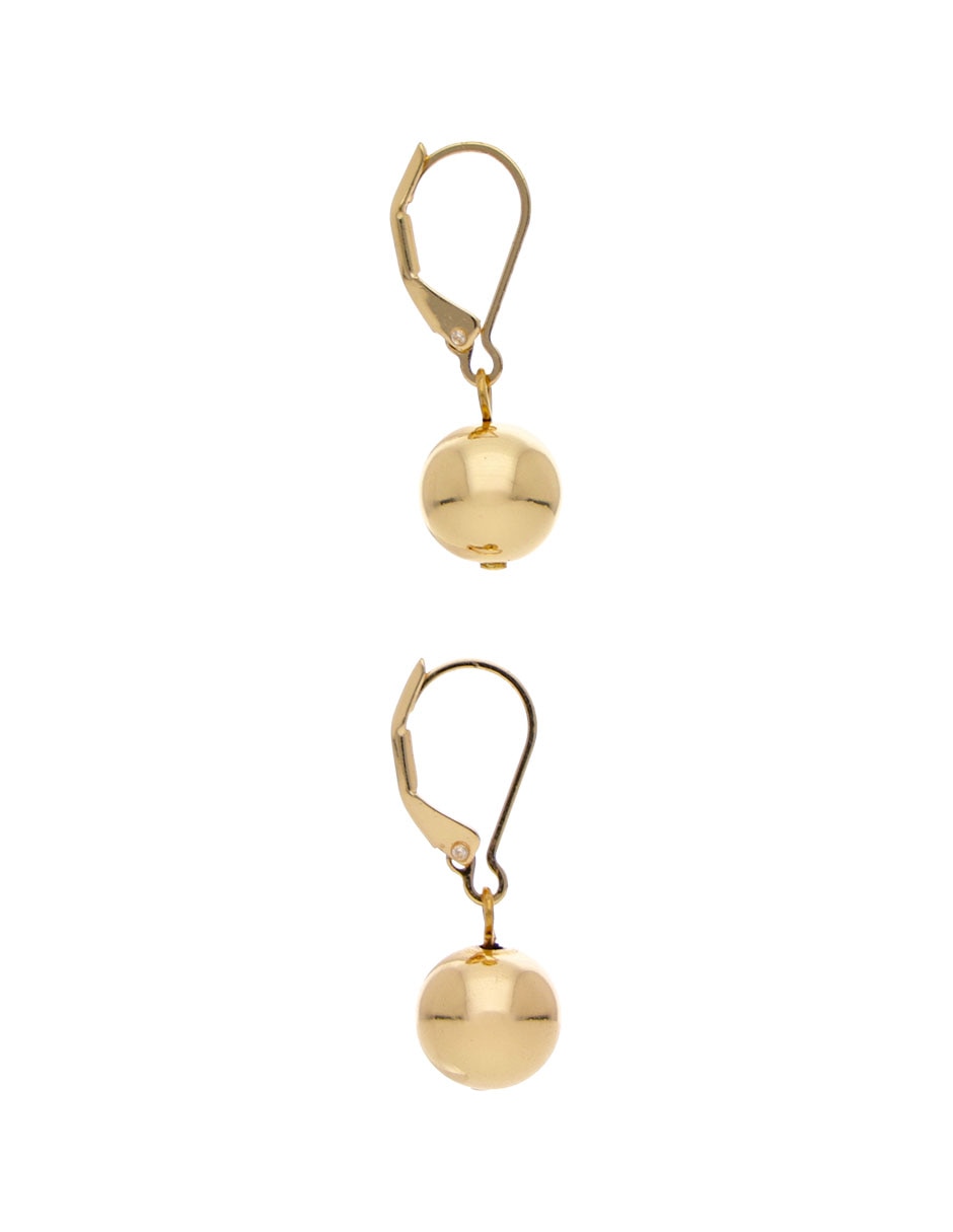 Aretes Cortos Basic Metal Con Acabado Brillante 3