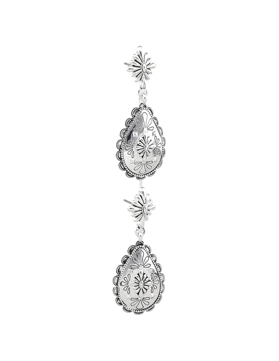 Aretes Largos Gota Casual Classics Con Acabado Pulido 2