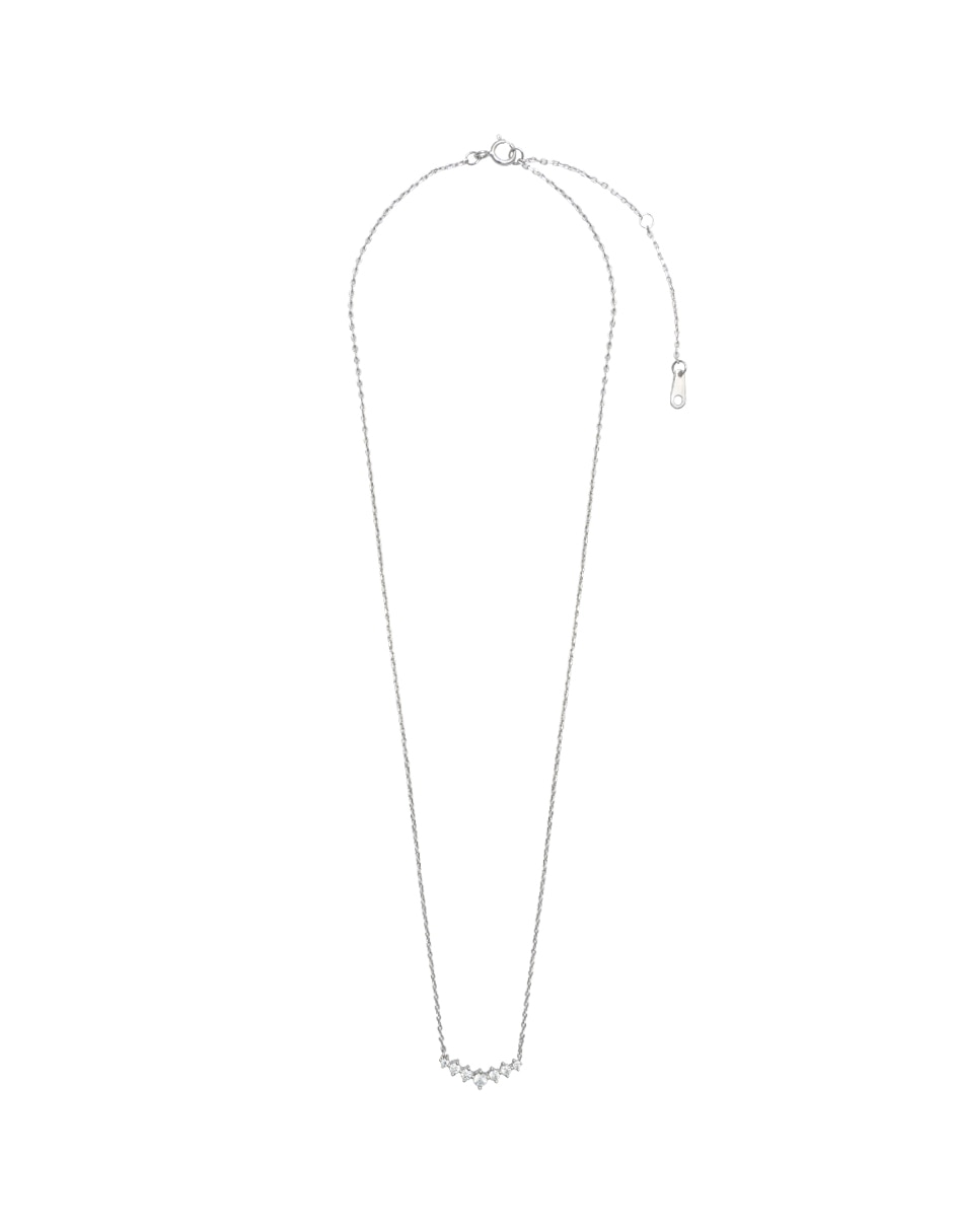 Collar Carré de plata P 925