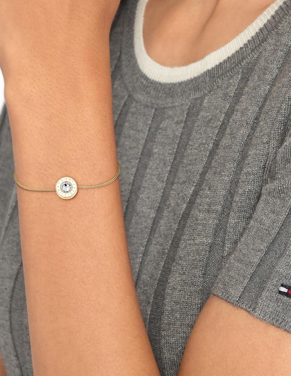 Pulsera Hilfiger Layered Enamel acabado brillante 6
