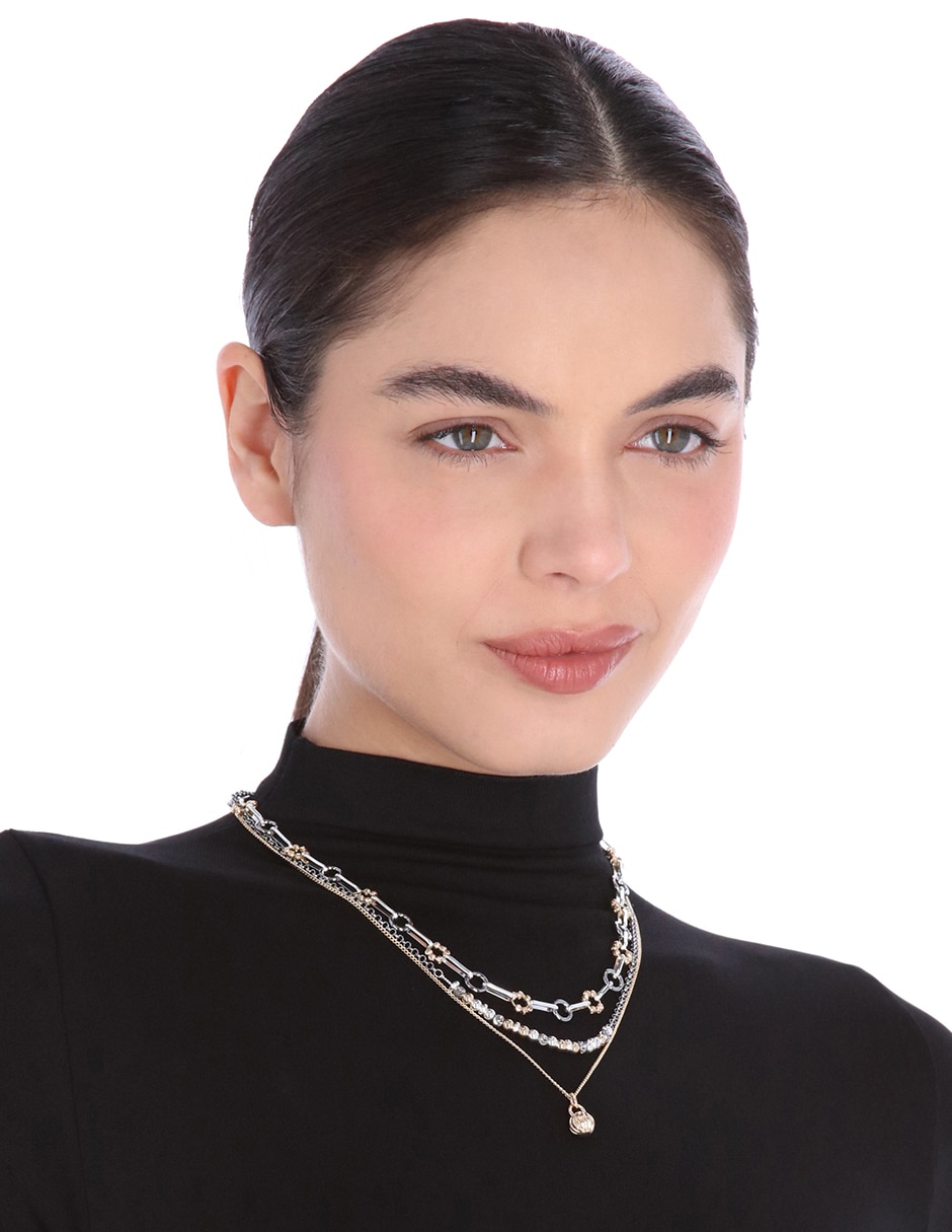 Collar Tritone Faceted Beads 3