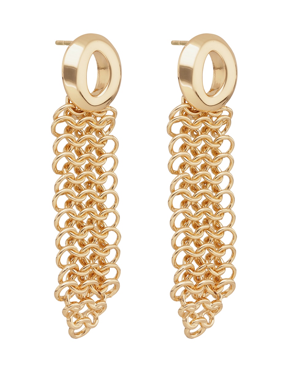 Corto de circular golden mesh con acabado pulido Corto de circular golden mesh con acabado pulido