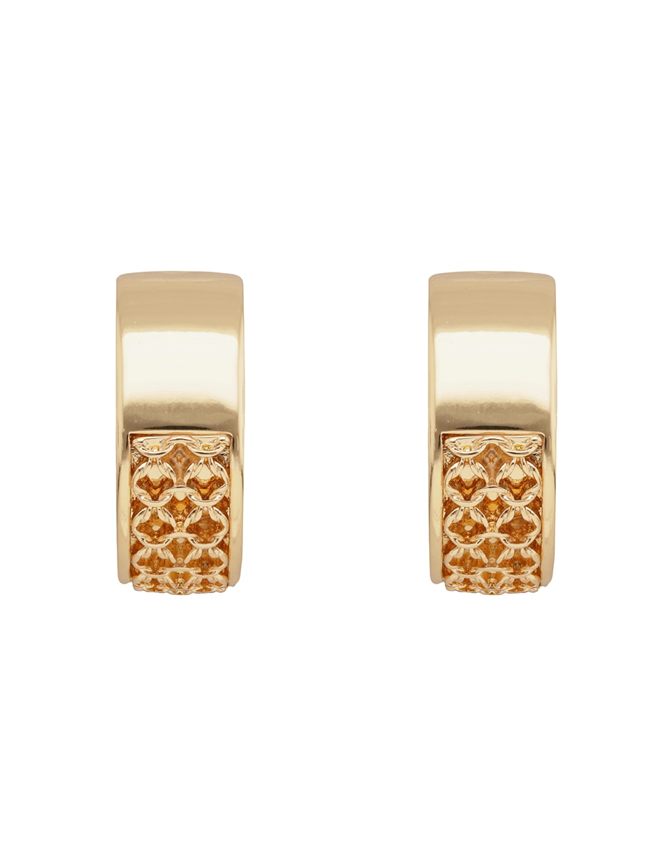 Corto de circular golden mesh con acabado pavé 3