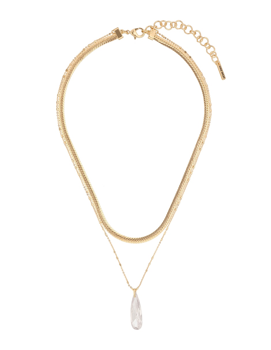 Collar de gota Golden Chandelier