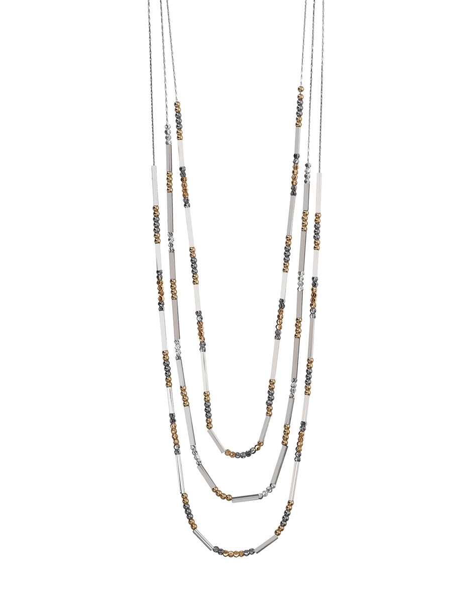 Collar Tritone Faceted Beads 2