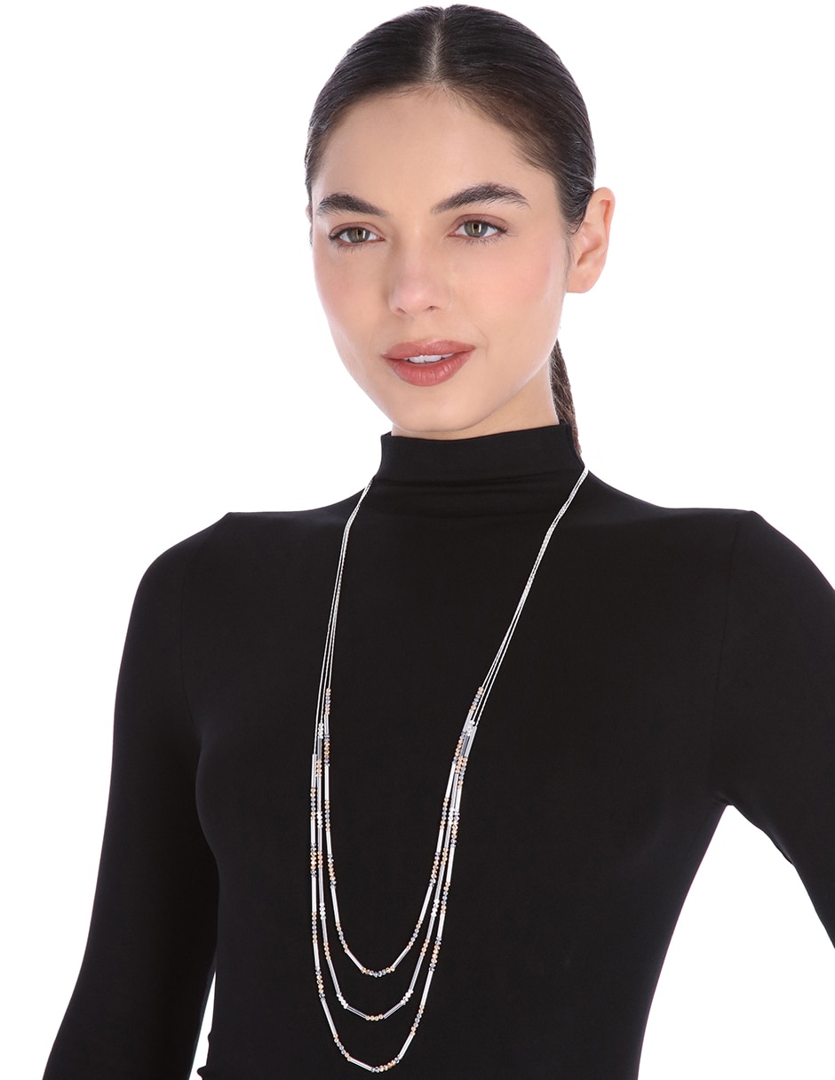 Collar Tritone Faceted Beads 3