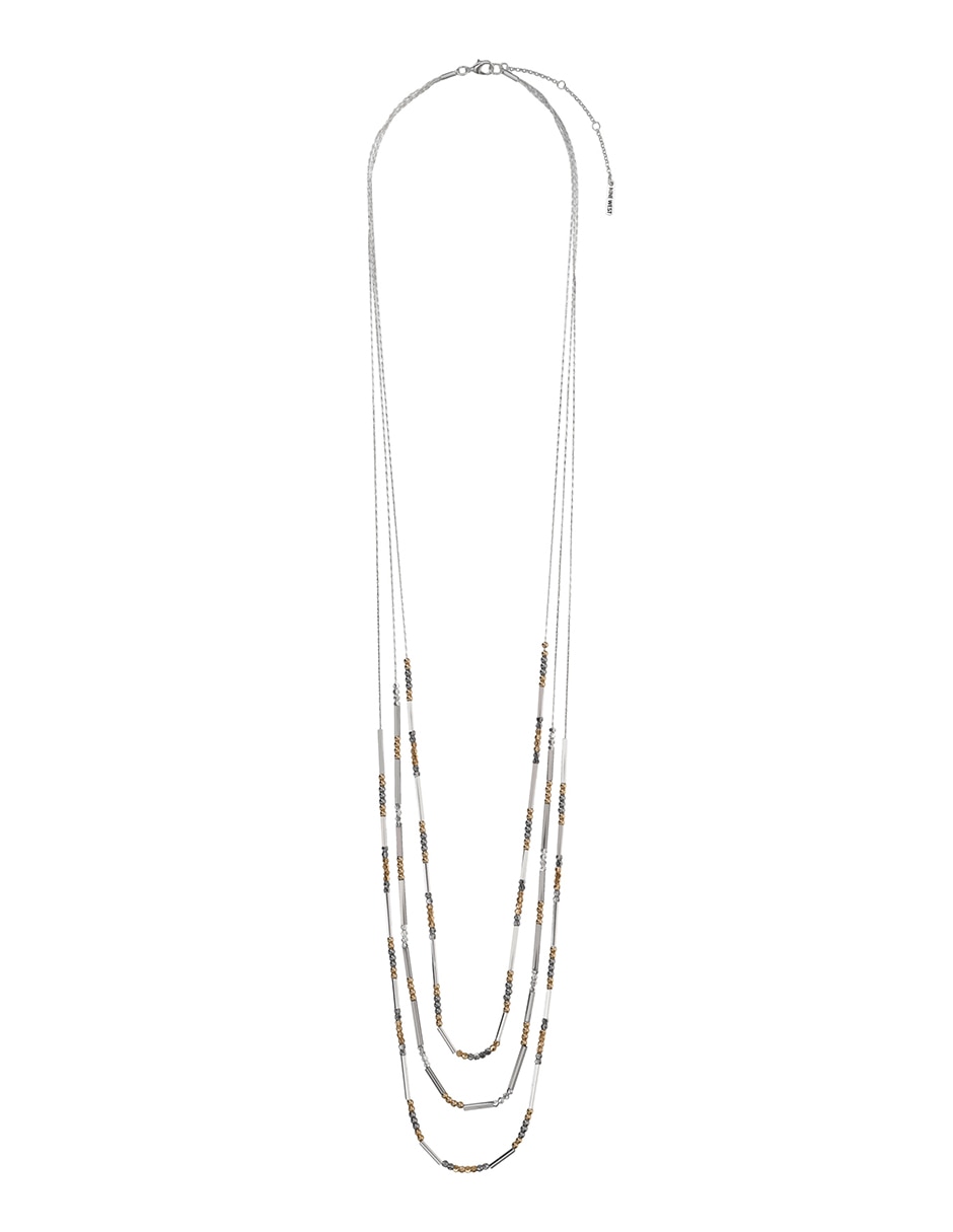 Collar Tritone Faceted Beads