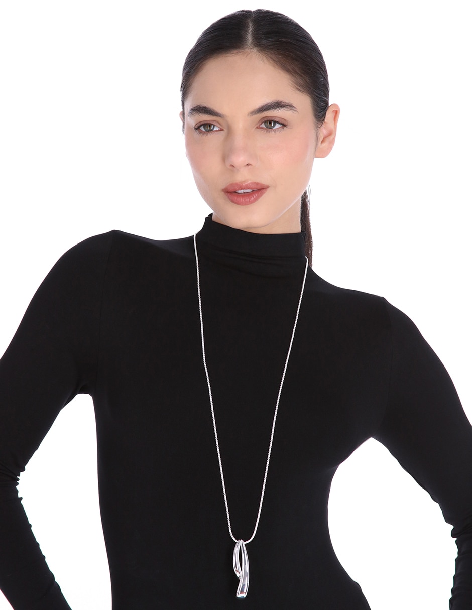 Collar entrelazado Silver Waves 3