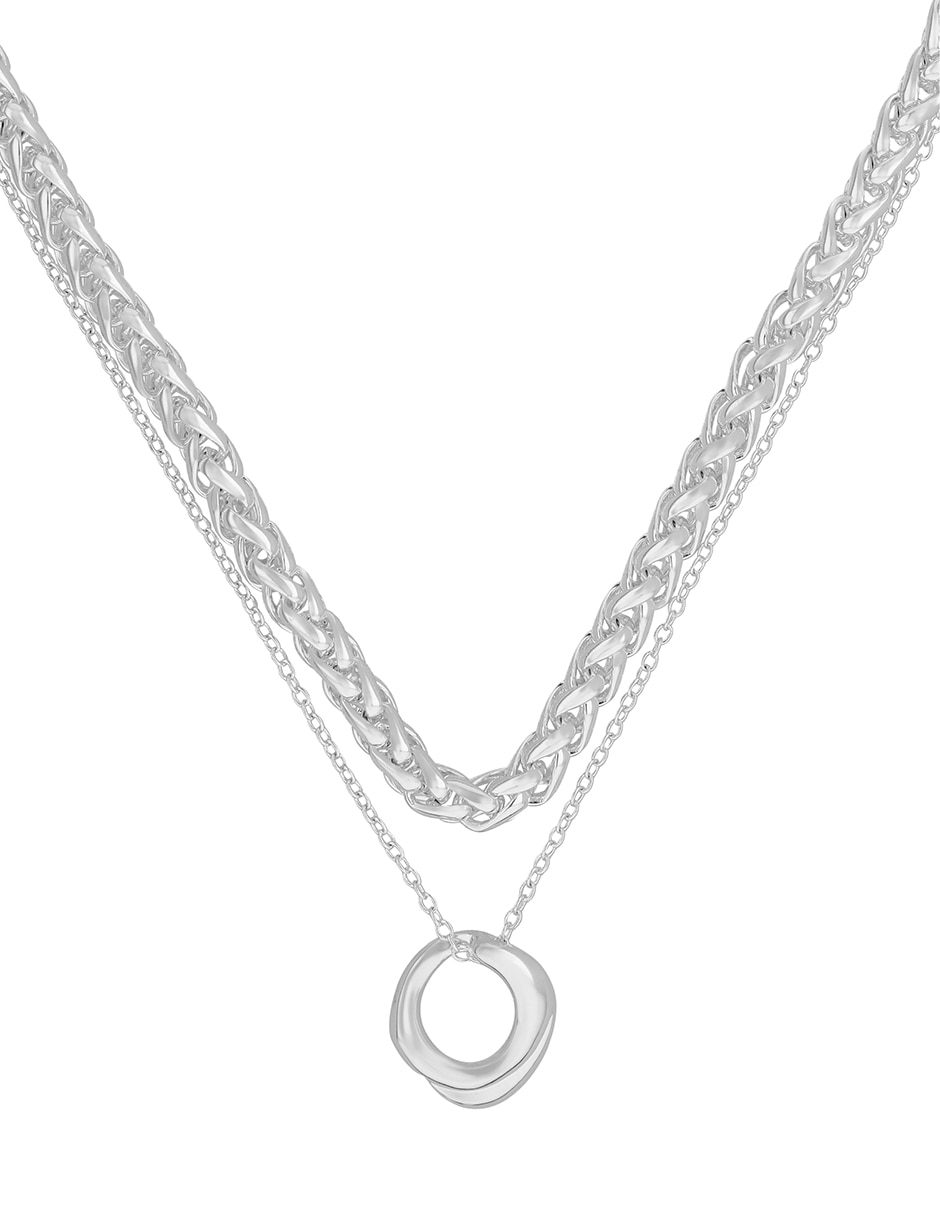 Collar Silver Waves 2