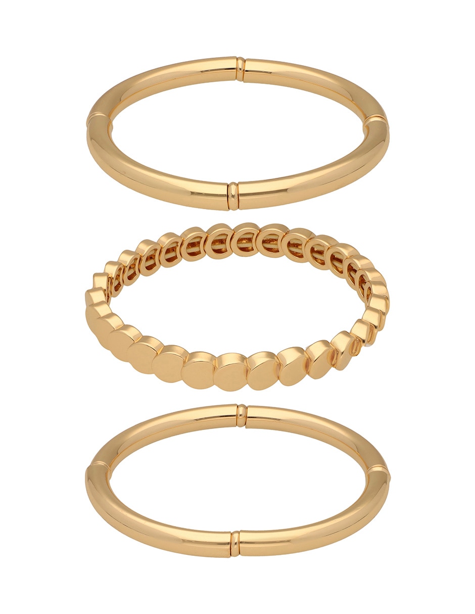 Pulsera Gold Discs 1