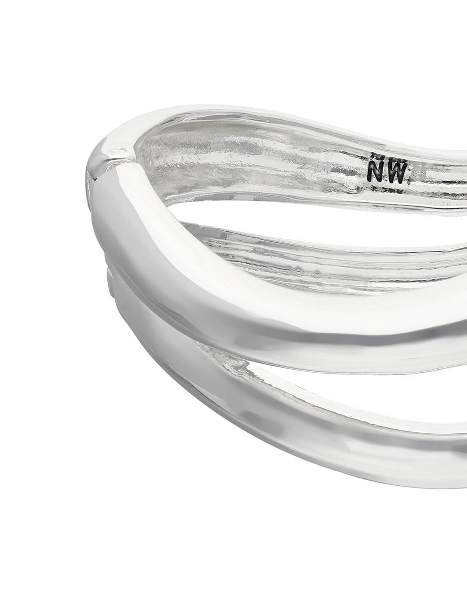Pulsera Silver Waves acabado pulido