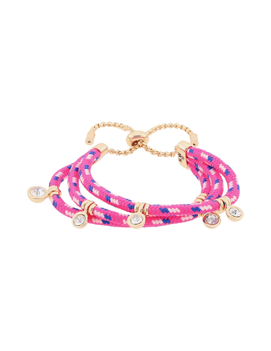 Pulsera nine west de aleación de metal corded color acabado