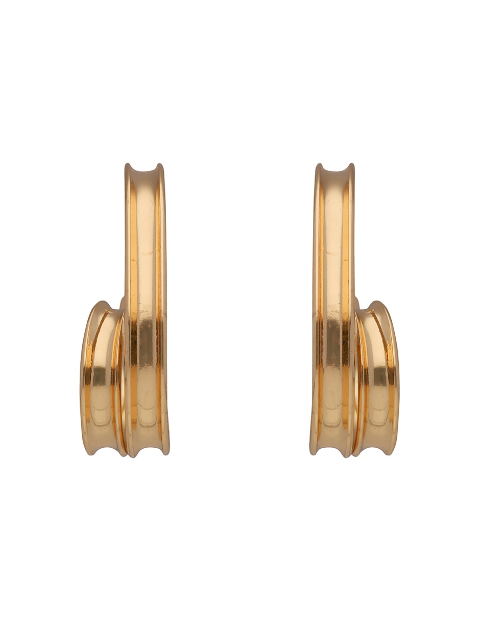 Aretes Nine West Ears 2 con acabado pulido