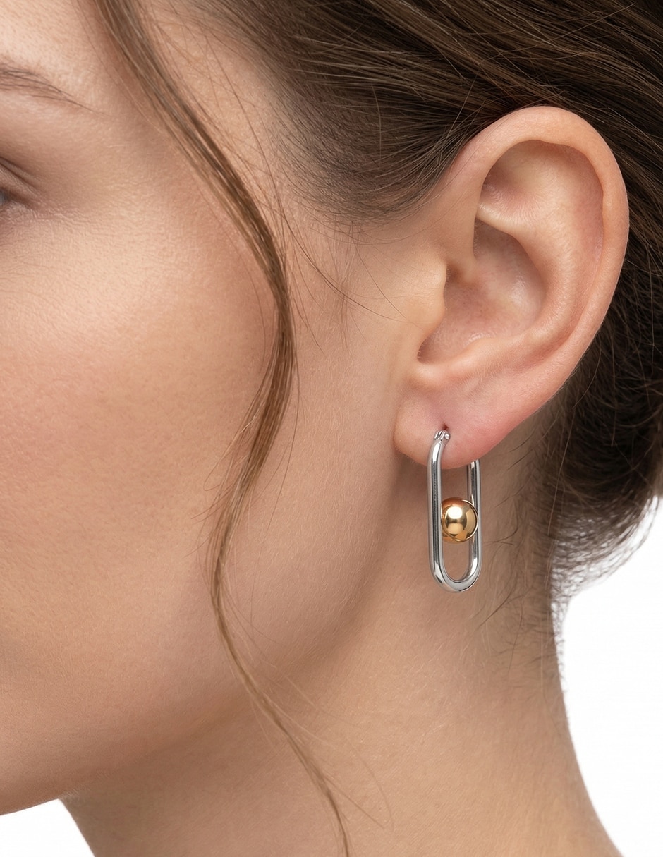Aretes Ears con acabado pulido 3