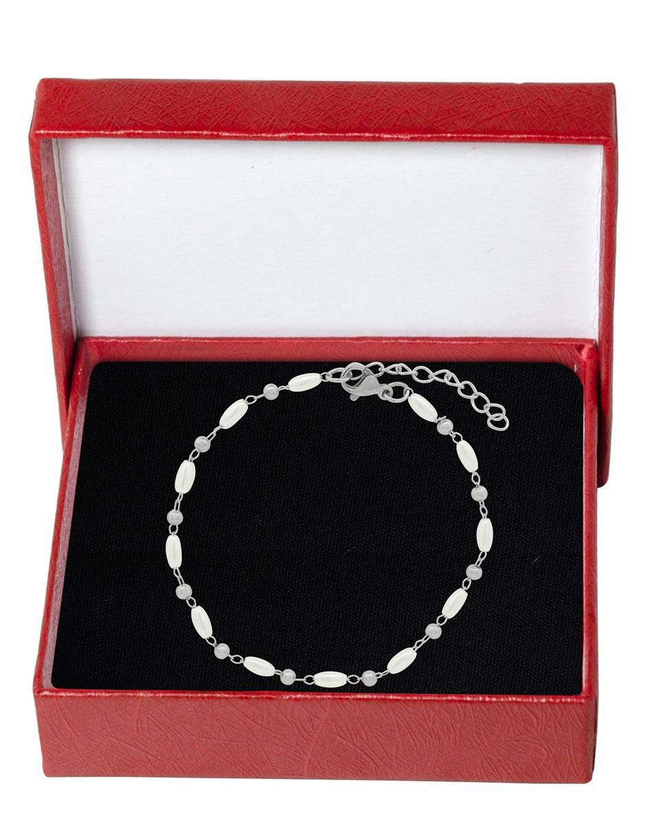 Pulsera Horoz con perla acabado brillante