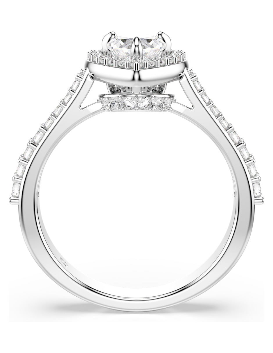 Anillo de corazón brillante 4
